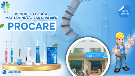Bảo hành máy tăm nước Procare – Chính sách & Quy định mới nhất