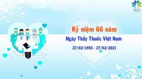 Chào mừng kỷ niệm 66 năm ngày thầy thuốc Việt Nam